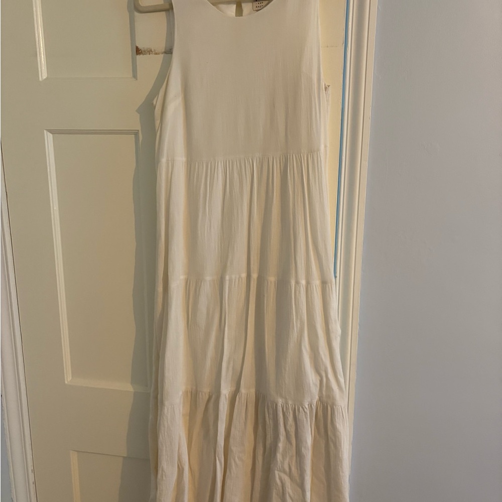 A New Day Ivory Sleeveless Maxi Dress